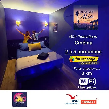 La La Land - Theme Cinema 5 Min Futuroscope Apartment Jaunay-Clan